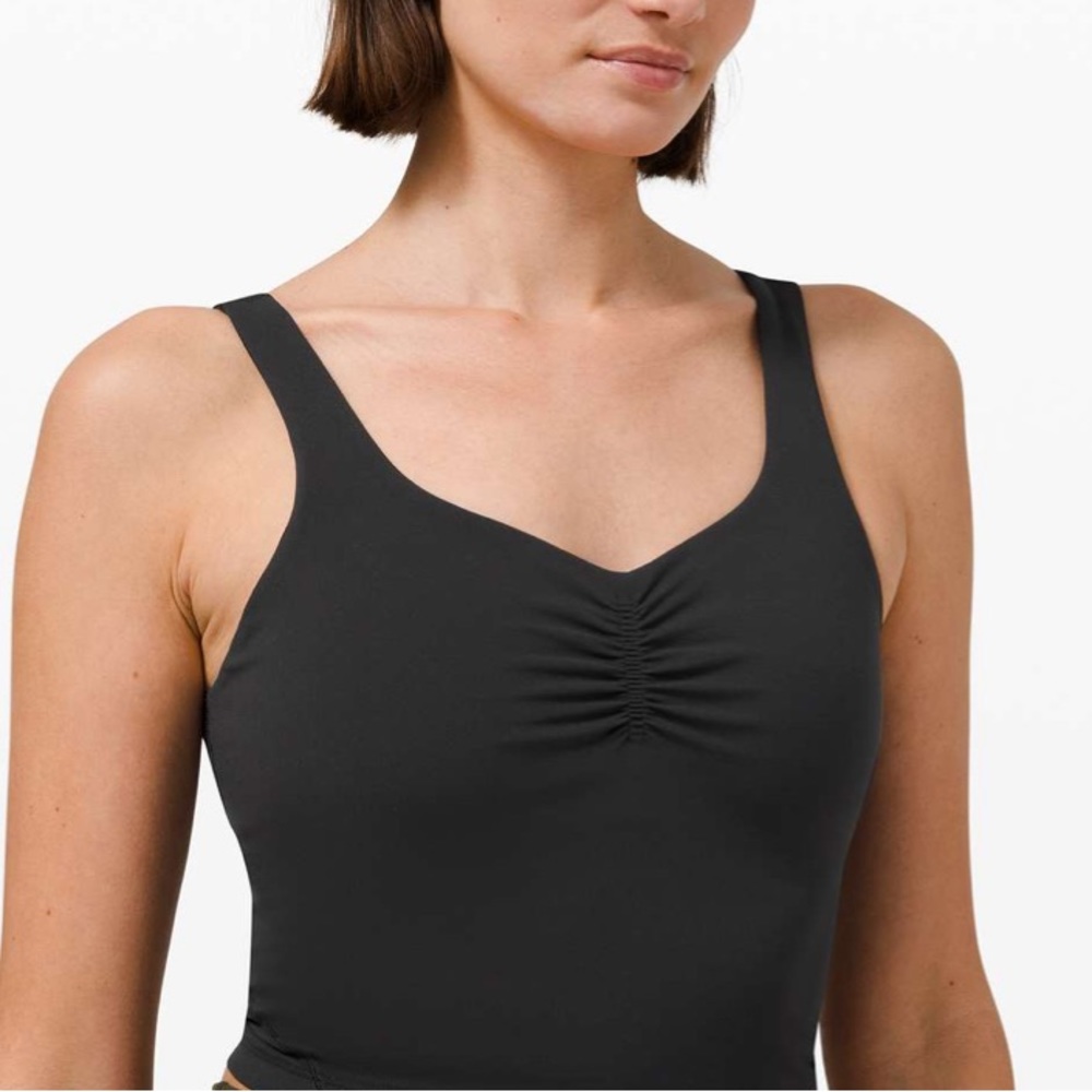 Lululemon Gathered-Front Align Tank in Black (NWOT), 6